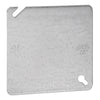 Thomas & Betts Steel City  4 Steel Square Box Cover, Flat & Blank