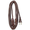 20-Ft. 16/2 SPT-2 Brown Vinyl Cube Tap Extension Cord