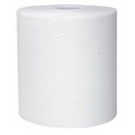 Hard-Roll Towels, White, 8-In. x 600-Ft., 6-Pk.