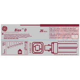 CFL Bulb, 2-Pin Double Biax, 1710 Lumens, 26-Watts