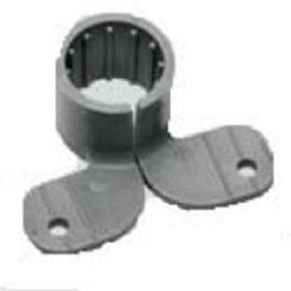 Pipe Hanger Suspension Clamps, Plastic, 6-Pk., .5-In.