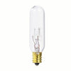 Tubular Light Bulb, Clear, 145V, 15-Watts