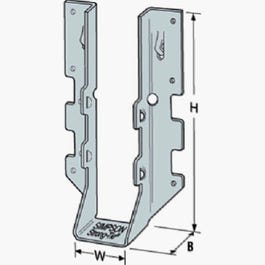 Face Mount Joist Hanger Z-Max, 2 x 4-In.