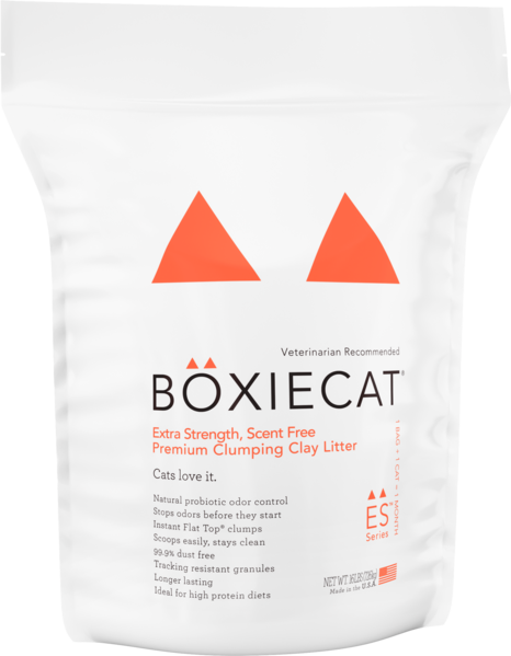 Boxiecat Extra Strength Premium Clumping Clay Cat Litter