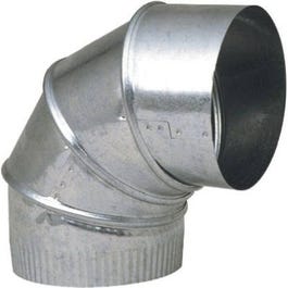 Galvanized Adjustable Furnace Elbow, 4-In., 30-Gauge