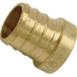 Pex Pipe Fitting, End Plug, Brass, Lead-Free, 3/8-In. Barb