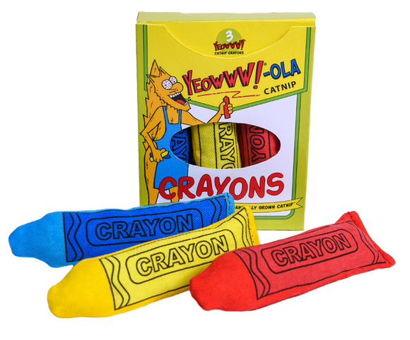 DuckyWorld Products, Inc YEOWWW!-OLA CATNIP CRAYONS