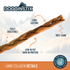 Dogginstix Braided Lamb Collagen 12