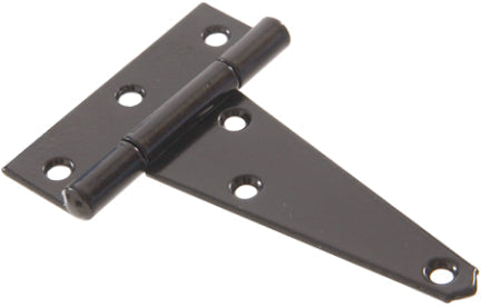 6  BLACK FINISH HEAVY T-HINGE