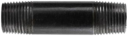 12X4 NIPPLE 1/2X4 BLACK PIPE