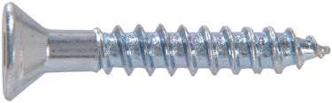 12X1-1/4  ZINC PLATED WOOD SCREW