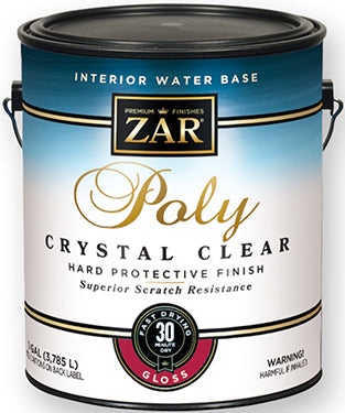 POLYURETHANE GAL S EMI-GLOSS WB CRYSTAL CLE