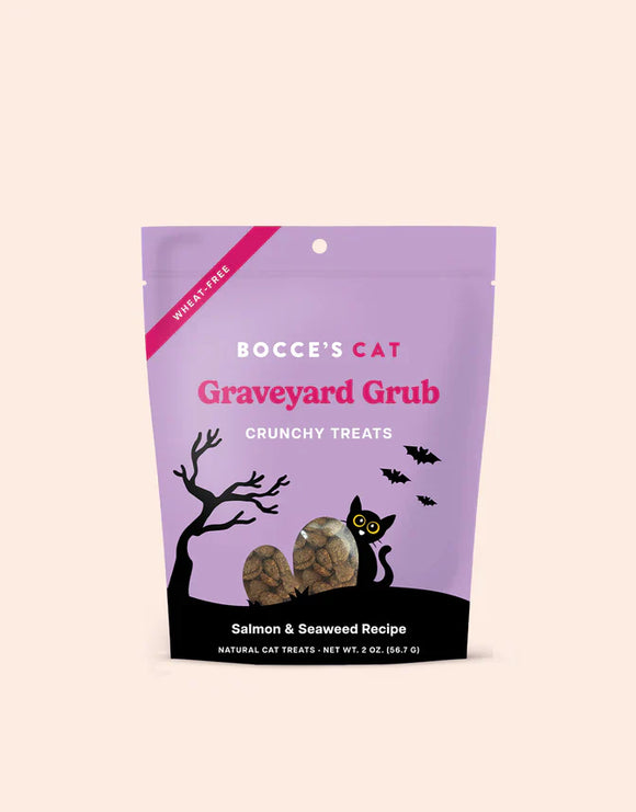 Bocce's Bakery Graveyard Grub Crunchy Cat Treats