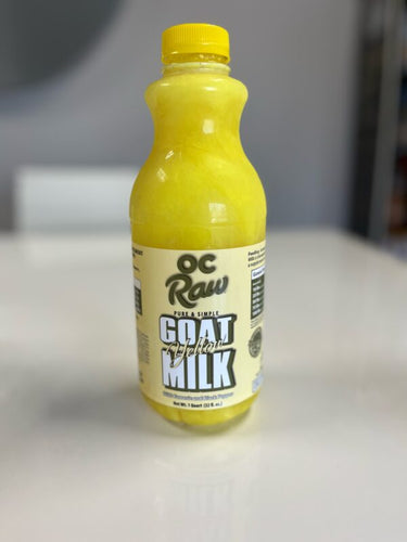 OC Raw Dog Frozen Yellow Goat Milk