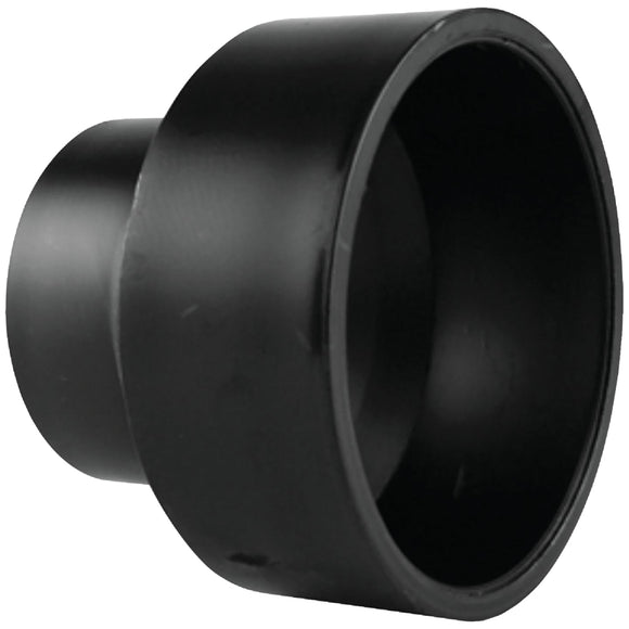 Charlotte Pipe 3 In. x 2 In. Hub x Hub Reducing ABS Coupling