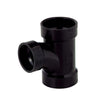 Charlotte Pipe 2 x 2 x 1-1/2 In. Hub x Hub x Hub Reducing Sanitary ABS Waste & Vent Tee