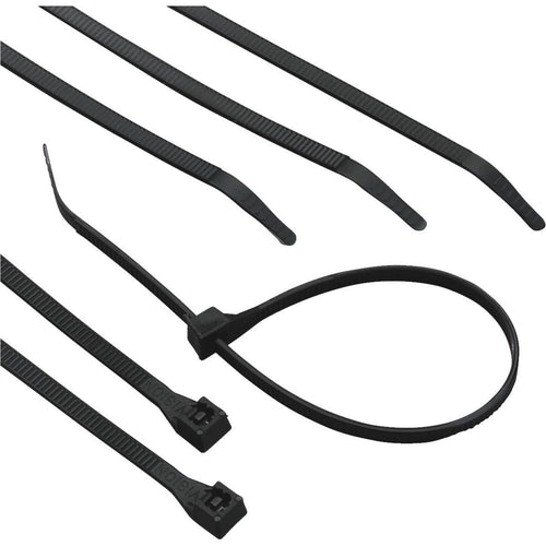 Gardner Bender 14 In. x 0.17 In. Black Nylon Ultra Violet Cable Tie (8-Pack)