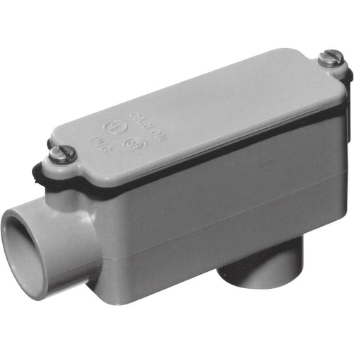 Carlon 1-1/2 In. PVC LB Access Fitting