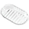 iDesign Royal Round Textured Soap Dish