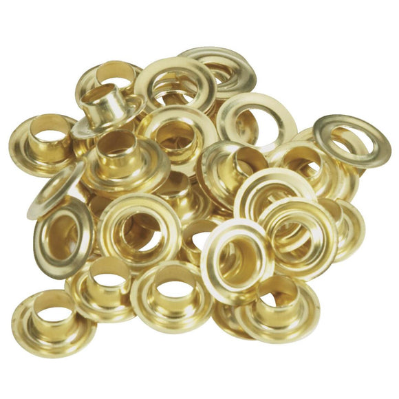 Lord & Hodge 1/4 In. Brass Grommet Refills (24 Ct.)