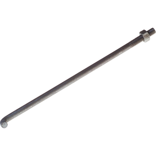 Grip-Rite 1/2 In. x 10 In. Galvanized Foundation Anchor Bolt with Nut & Washer (50 Ct.)