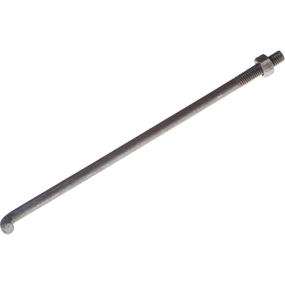 Grip-Rite 1/2 In. x 10 In. Galvanized Foundation Anchor Bolt with Nut & Washer (50 Ct.)