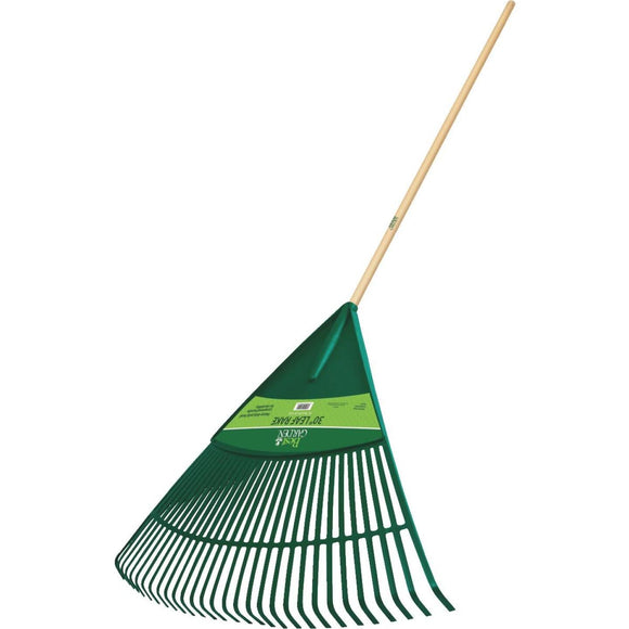 Best Garden 30 In. Poly Leaf Rake (30-Tine)