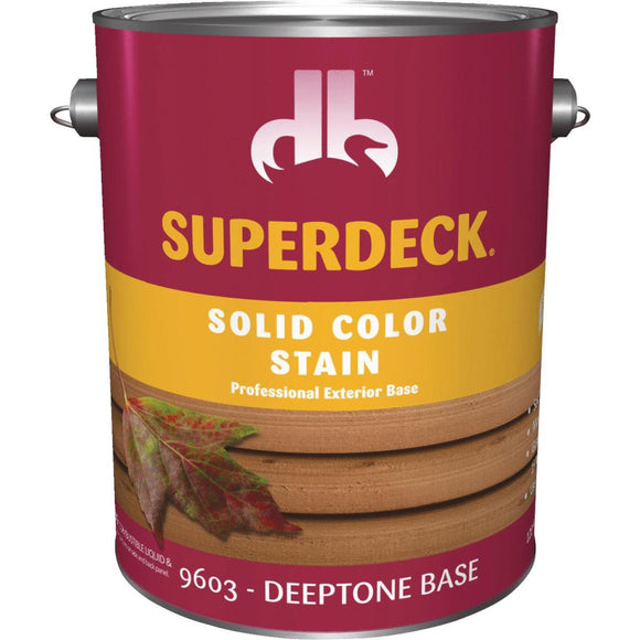 Duckback SUPERDECK Self Priming Solid Color Stain, Deeptone Base, 1 Gal