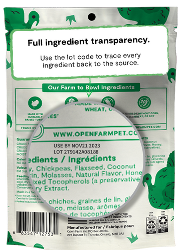 Open Farm Grain-Free Turkey Jerky Strips