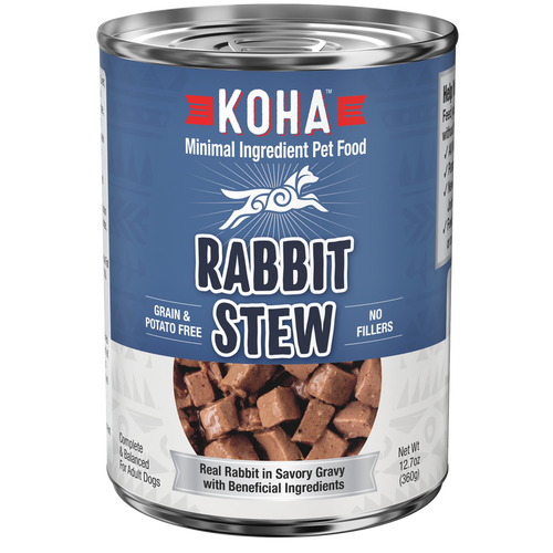 Koha Minimal Ingredient Rabbit Stew for Dogs