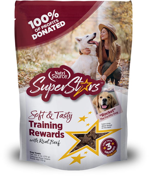 NutriSource® Soft & Tasty Beef Training Rewards Treats for Dogs