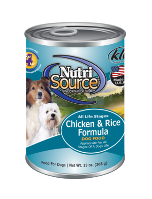 NutriSource® Chicken & Rice Canned Dog Food