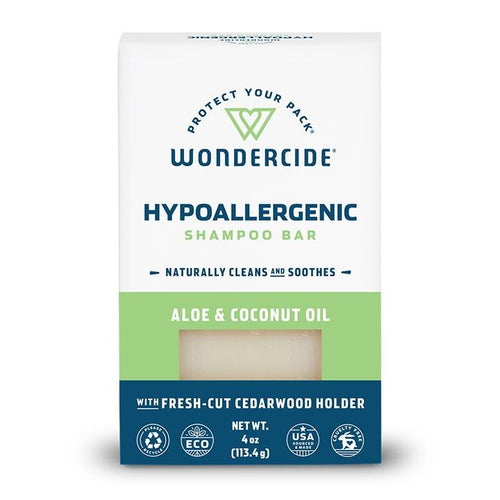 Wondercide Hypoallergenic Shampoo Bar for Dogs and Cats