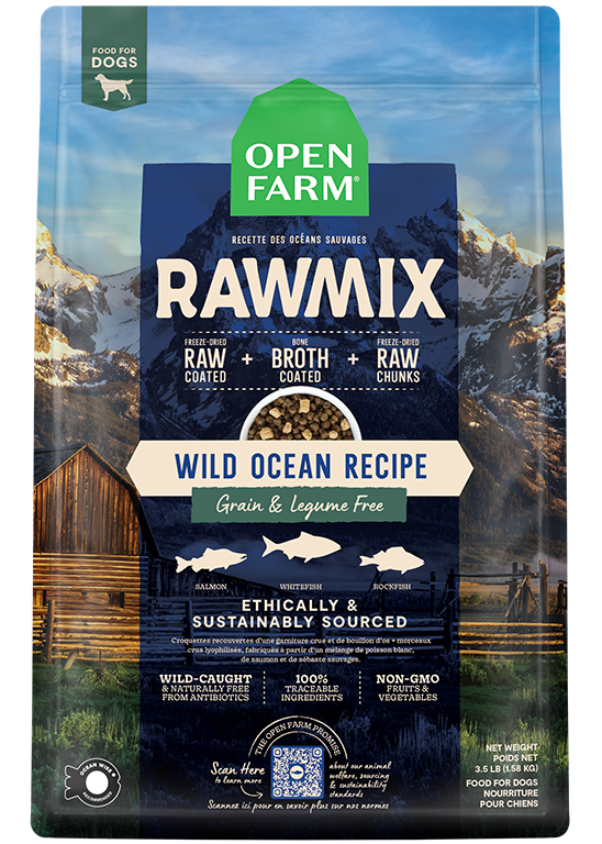 Open Farm Wild Ocean Grain-Free RawMix for Dogs