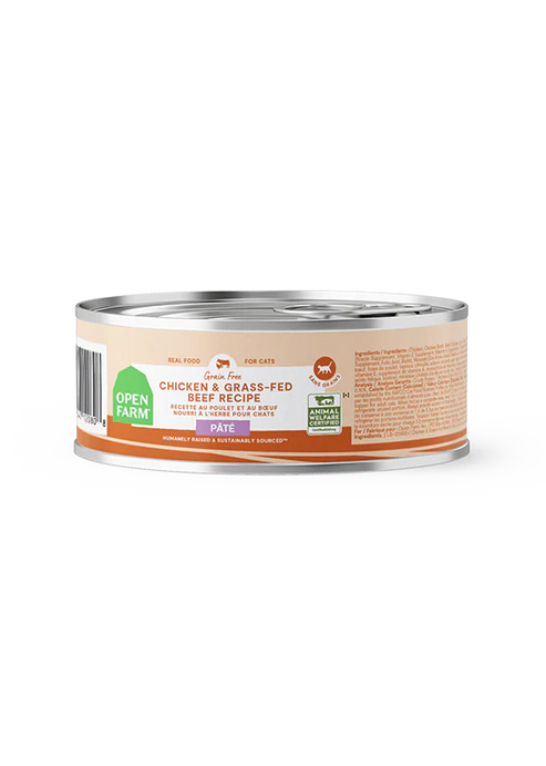 Open Farm Cat Pâté Chicken & Beef Canned Cat Food