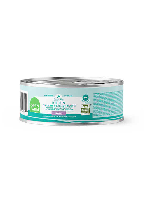 Open Farm Kitten Chicken & Salmon Pâté for Cats