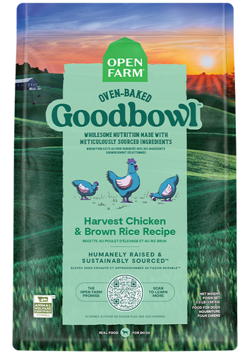 Open Farm Goodbowl™ Harvest Chicken & Brown Rice Recipe for Dogs