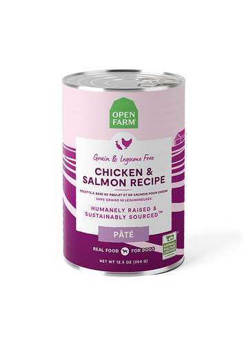 Open Farm Chicken & Salmon Pâté for Dogs