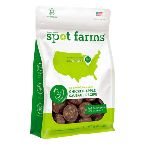 Spot Farms Chicken Apple Sausage Dog Treats