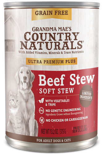 Grandma Mae's Country Naturals Ultra Premium Plus Beef Soft Stew