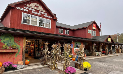 Shagbark Lumber store front