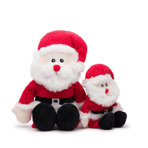 Fabdog Floppy Santa Dog Toy