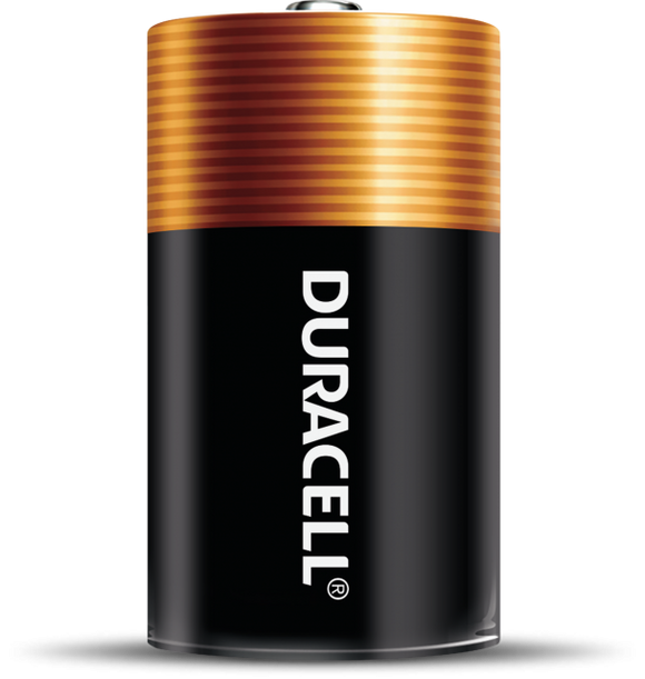 Duracell Coppertop D Alkaline Batteries