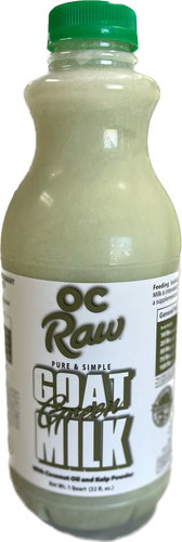 OC Raw Dog Frozen Green Goat Milk