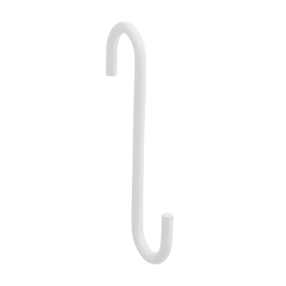 National Hardware Modern S Hook Small 4-3/4-in, White