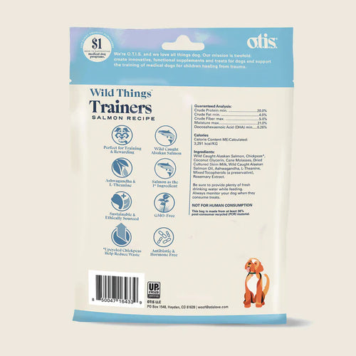 Otis Wild Things Trainers Salmon Recipe Dog Treats