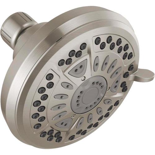 Delta 6-Spray 1.75 GPM Fixed Showerhead with SpotShield, Chrome