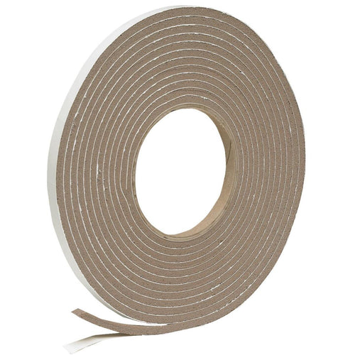 Do it 3/8 W x 3/16 T x 17' L Brown Foam Weatherstrip Tape