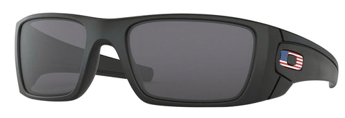Oakely FUEL CELL Fuel Cell  Twin Toric Gray Lens w/Matte Black Frame w/USA Flag