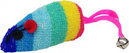 CAT TOY RAINBOW MOUSE CATNIP